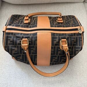*Sold* Fendi zucca Boston bag vintage